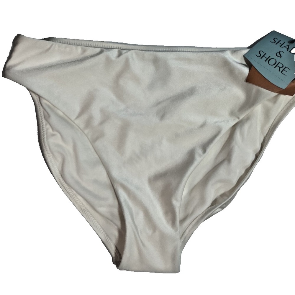 Shade & Shore White Bikini Bottoms